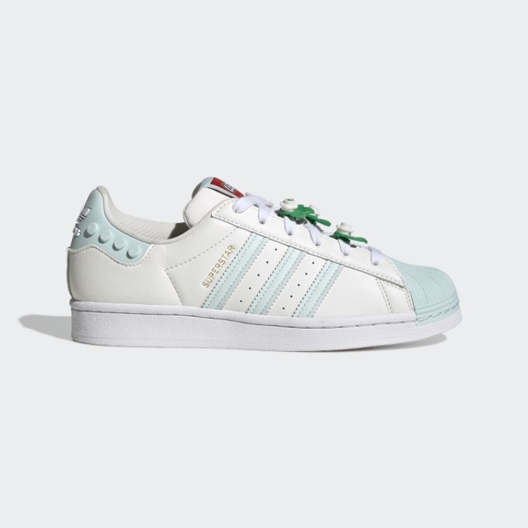 Adidas Superstar X Lego Blanc