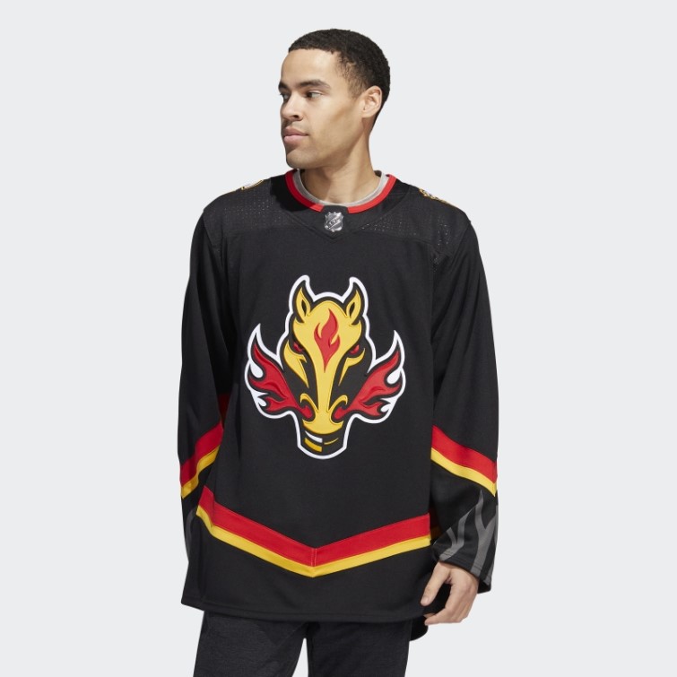 Maillot Third Flames Noir Adidas Authentique