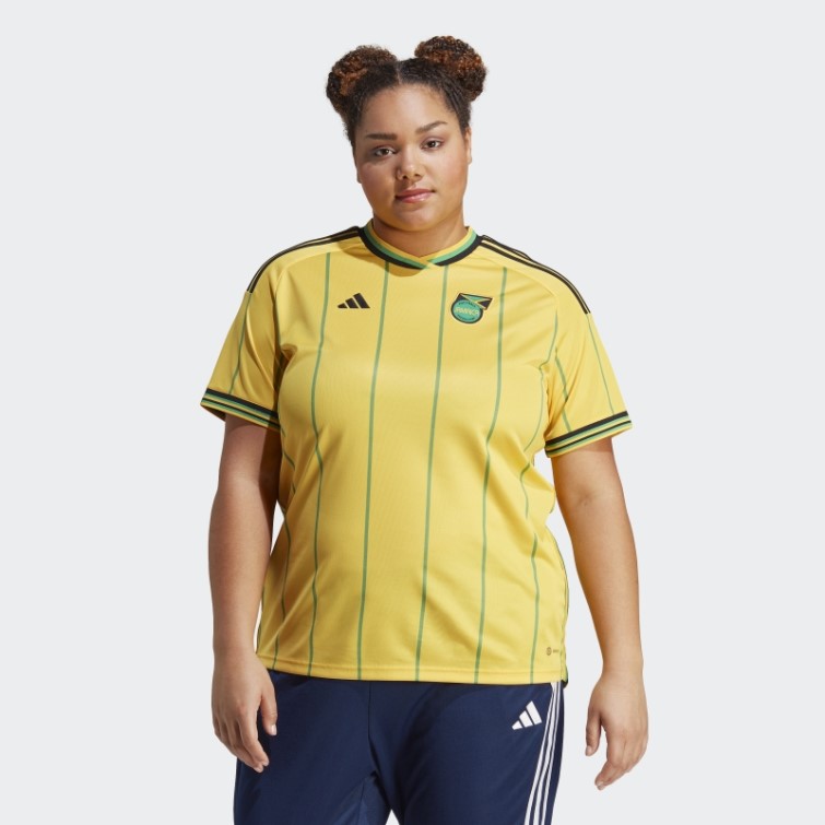 Adidas Maillot Or Jamaica 23 Domicile (grande Taille)