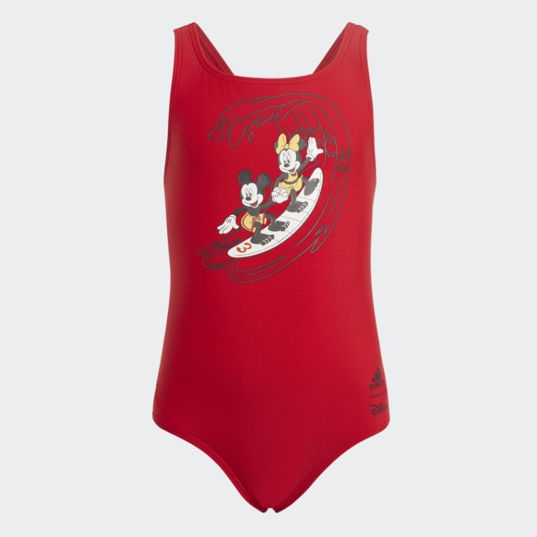 écarlate Adidas X Disney Minnie Mouse Surf Maillot De Bain Fashion