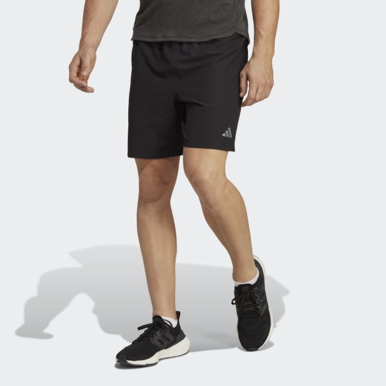 Adidas Short D'entraînement Moleté Noir