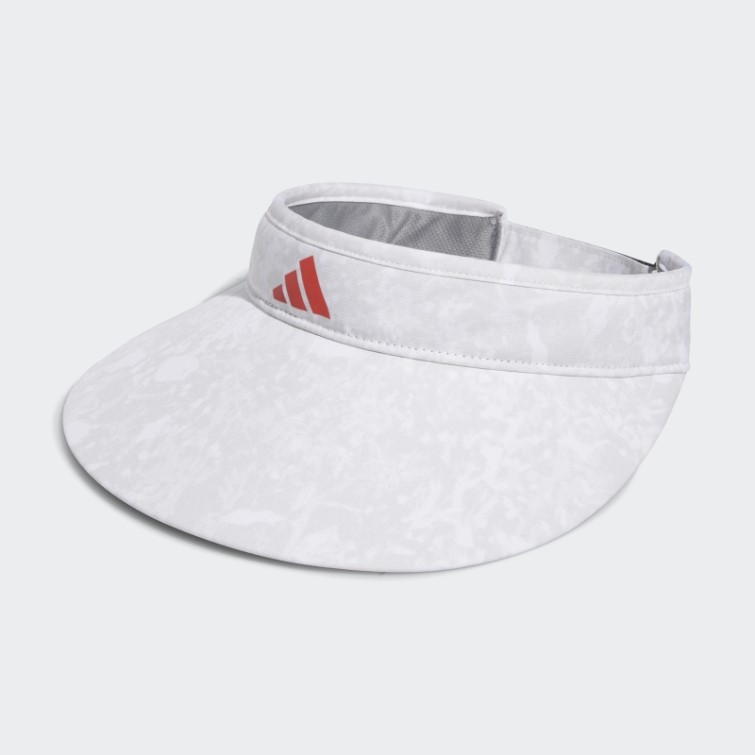 Visière Adidas Blanche à Large Bord