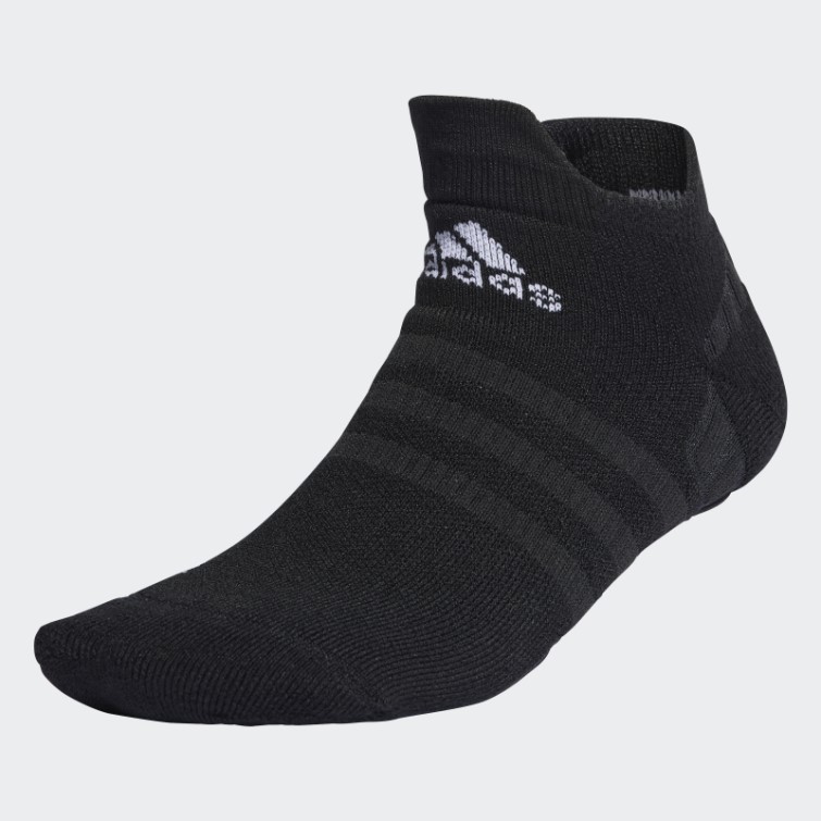 Chaussettes Basses Amorties Tennis Noires Adidas