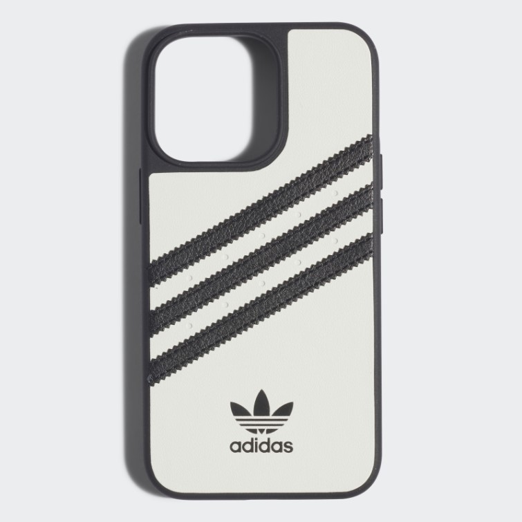 Adidas Blanc Ou Coque Moulée En Pu Pour Iphone 13/13 Pro Fashion