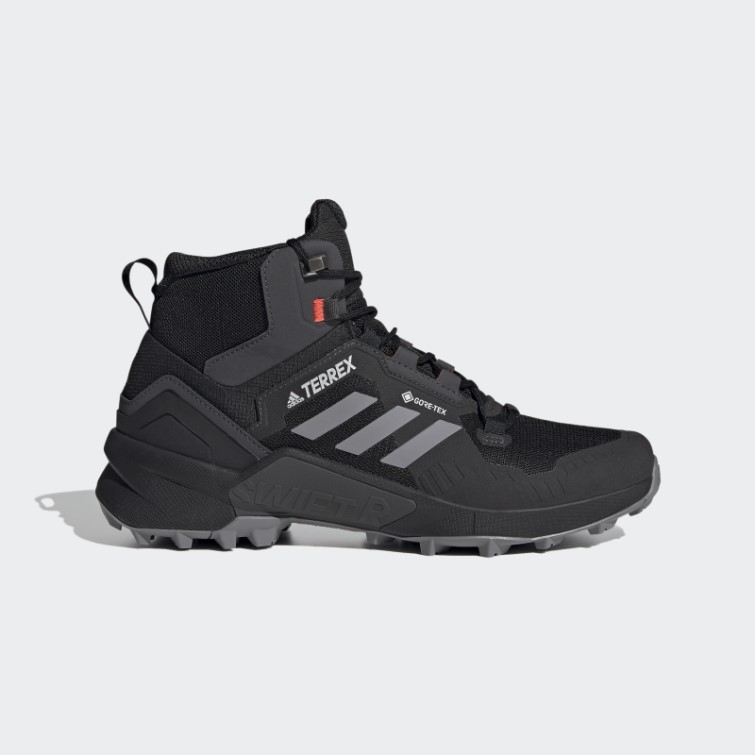 Chaussures De Randonnée Adidas Terrex Swift R3 Mid Gore-tex Noir