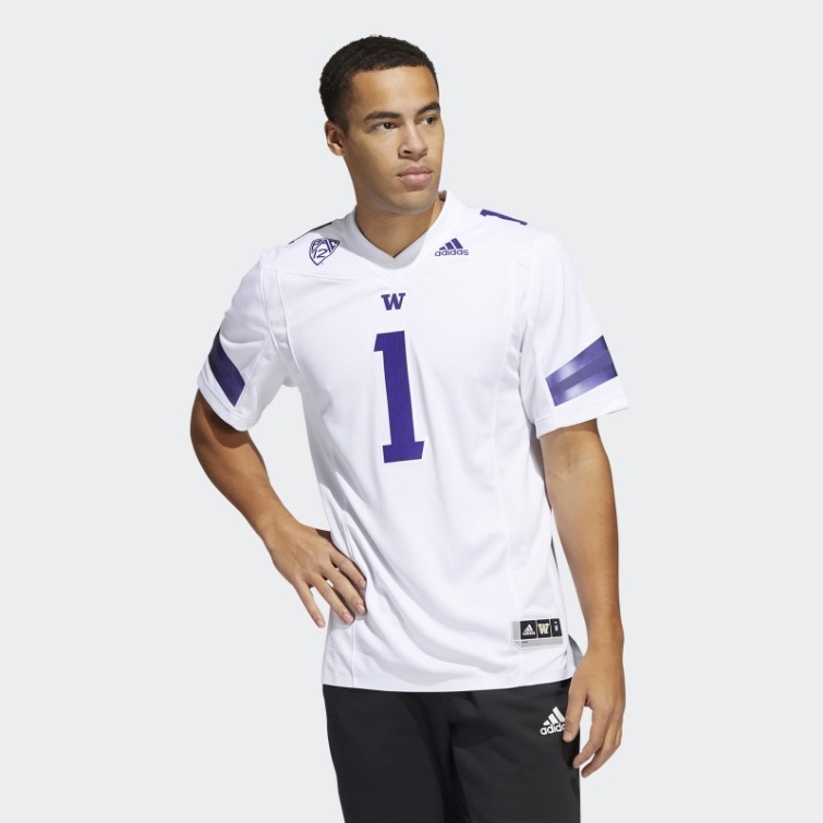 Maillot Extérieur Huskies Blanc Adidas