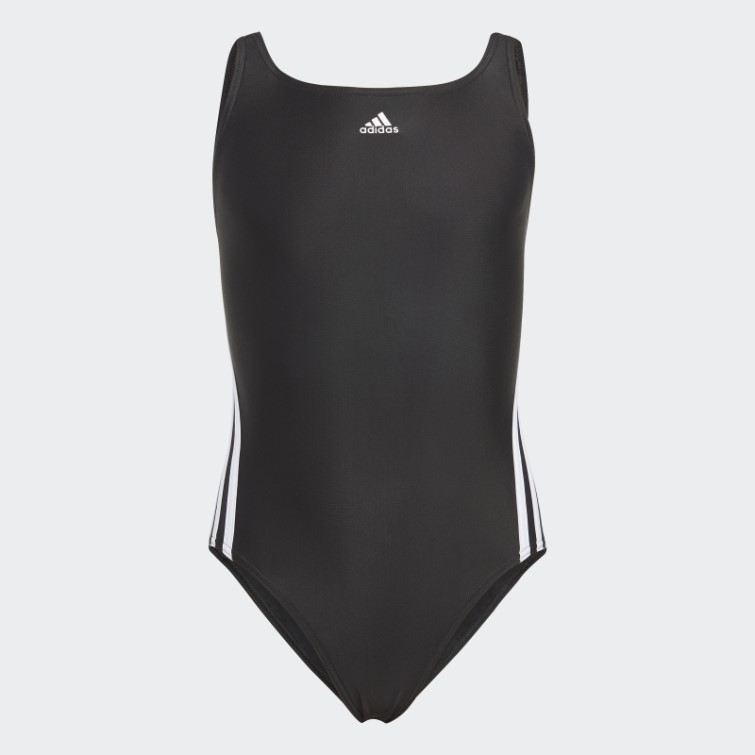 Maillot De Bain 3 Bandes Noir Adidas