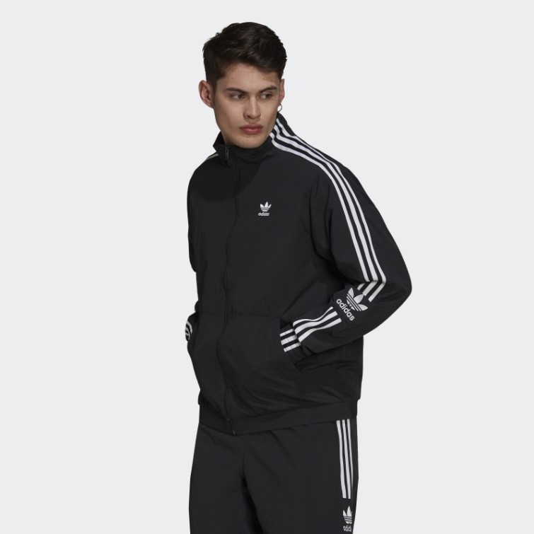 Adidas Adicolor Classics Lock-up Trèfle Track Top Noir