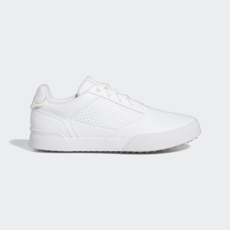 Chaussures De Golf Sans Crampons Adidas Retrocross Blanches