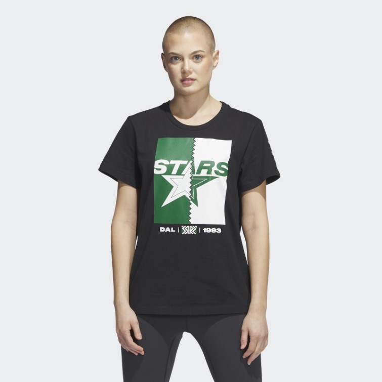 Tee Shirt Star Meneur De Jeu Noir Adidas