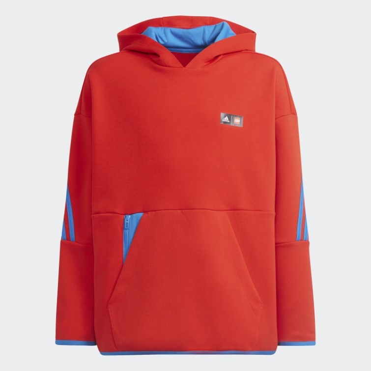 Adidas X Classic Lego Sweat à Capuche Rouge Mode