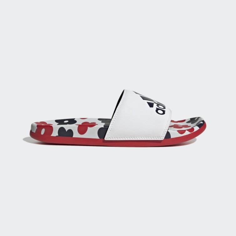 Adidas Adilette Comfort Slides écarlate