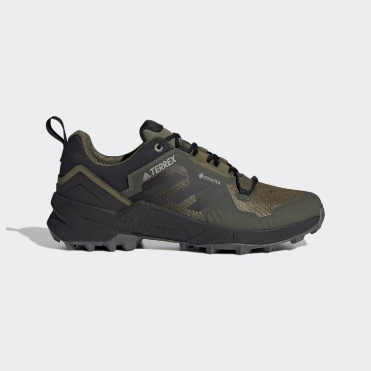Chaussures De Randonnée Adidas Terrex Swift R3 Gore-tex Olive