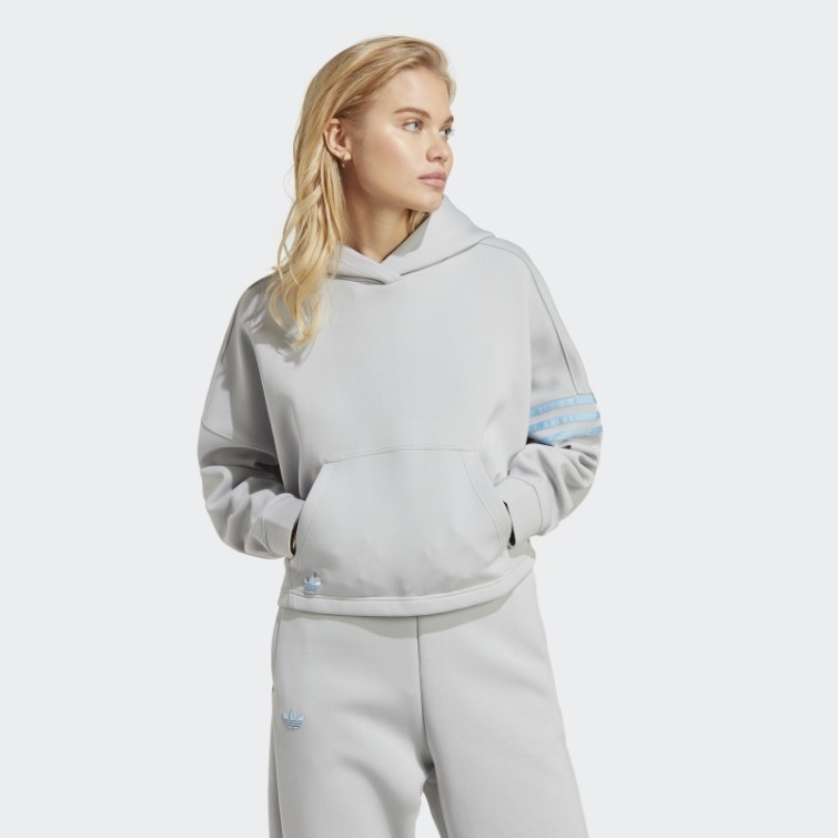 Sweat à Capuche Adicolor Neuclassics Adidas Onix