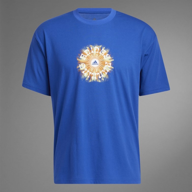 T-shirt Adidas Running Graphique Bleu Royal (non Genré)