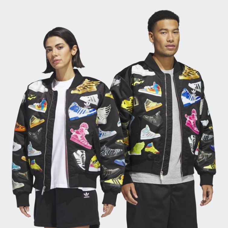 Veste Bomber Adidas Jeremy Scott Archive Noir