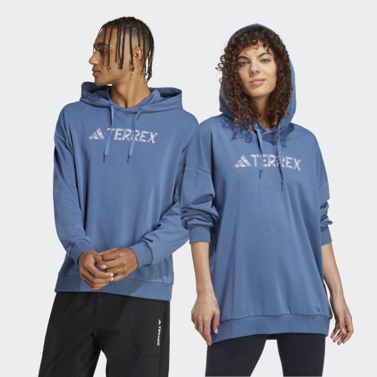Sweat à Capuche Avec Grand Logo Steel Terrex (non Genré) Adidas