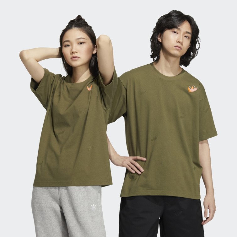 T-shirt Adidas Outdoor Scatter Olive