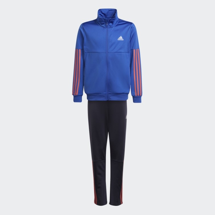 Survêtement Adidas Bleu Haute Résolution à 3 Bandes