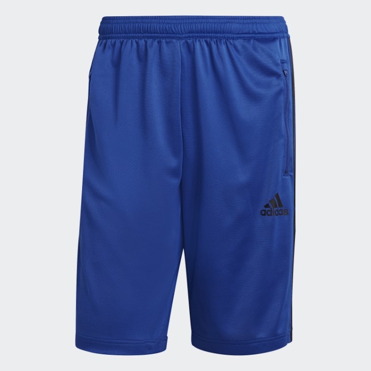 Adidas A Conçu 2 Move 3-stripes Primeblue Short Bleu Royal Chaud