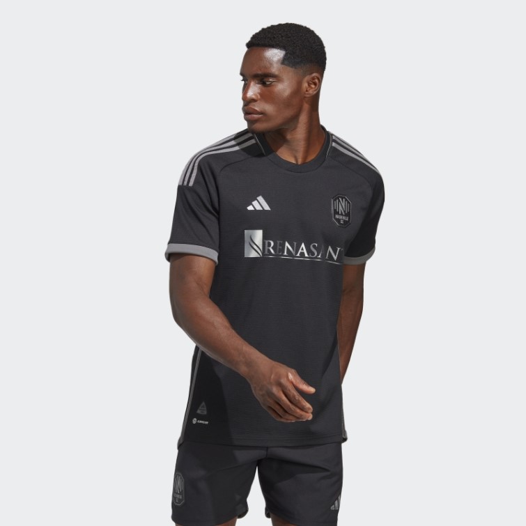 Maillot Nashville Sc 23/24 Extérieur Authentique Adidas Noir