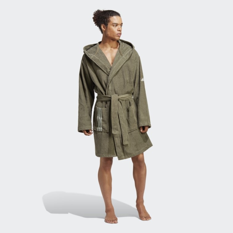 Robe De Chambre Olive Adidas