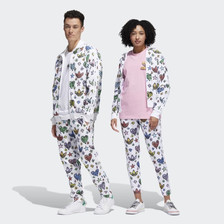 Pantalon De Survêtement Jeremy Scott Monogram Firebird Blanc (neutre) Adidas