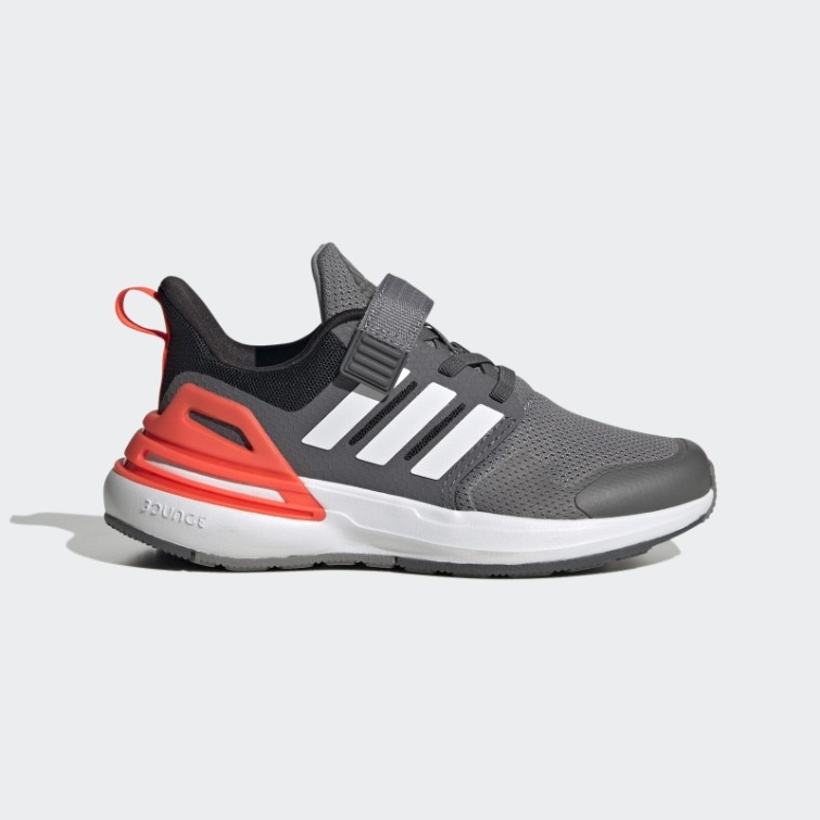 Adidas Rapidasport Bounce Elastic Lace Top Strap Chaussures Gris