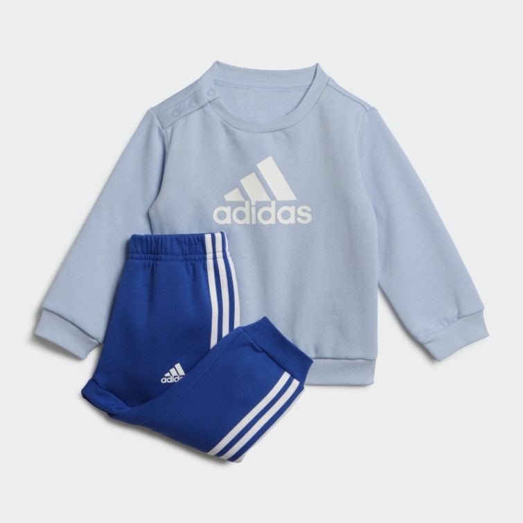 Ensemble Jogging Adidas Badge Of Sport Bleu Aube