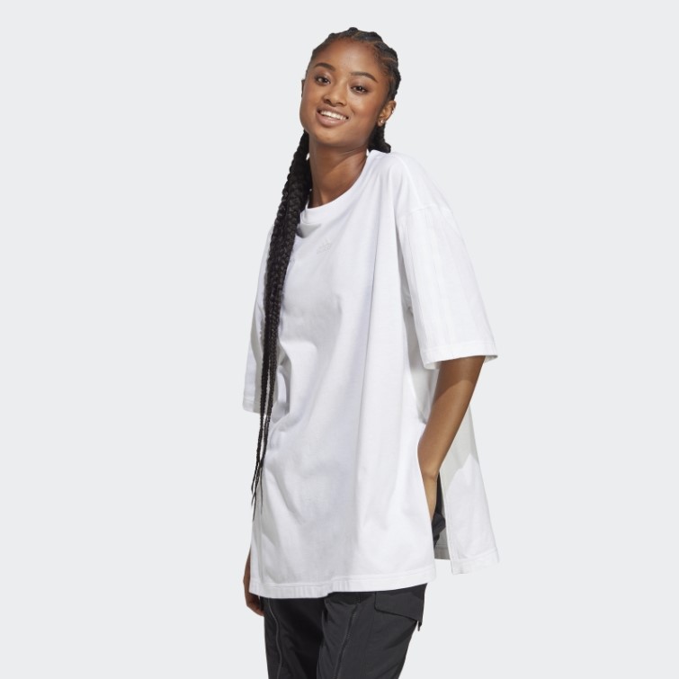 T-shirt Oversize Adidas Dance Blanc