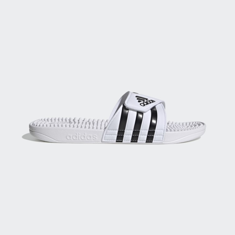 Claquettes Adissage Blanc Adidas