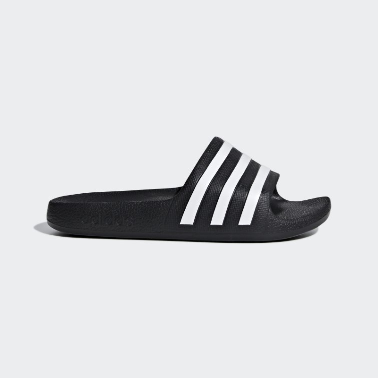 Claquettes Adidas Adilette Aqua Noires