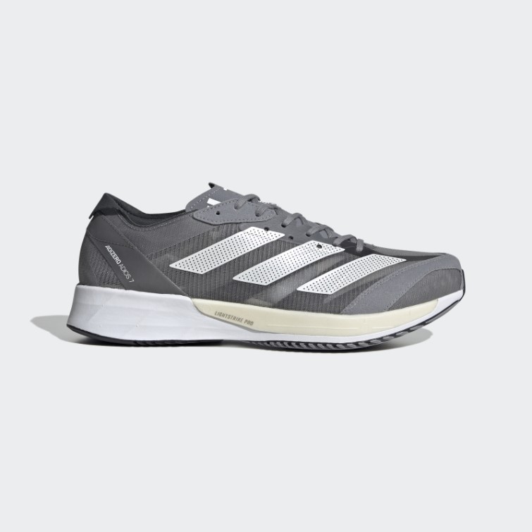 Chaussures Adidas Adizero Adios 7 Grises