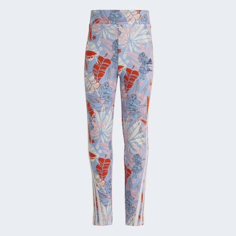 Bleu Aube Adidas X Disney Moana Collants Chaud
