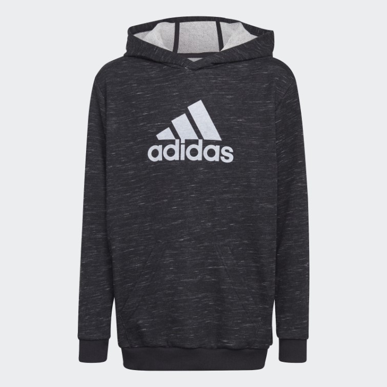 Future Icons Badge Of Sport Sweat à Capuche Adidas Noir Melange