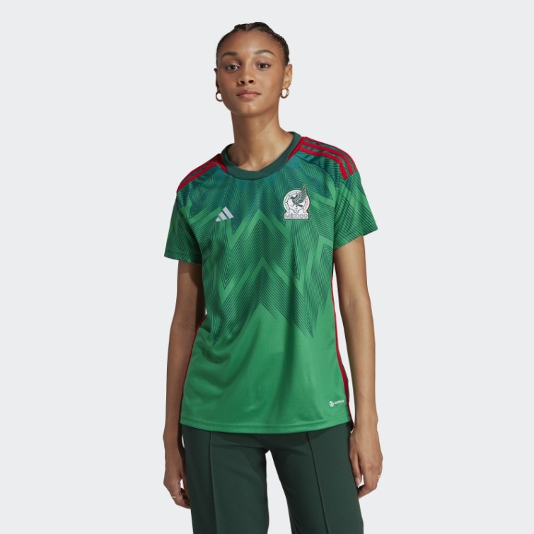 Maillot Domicile Adidas Mexico 22 Vert