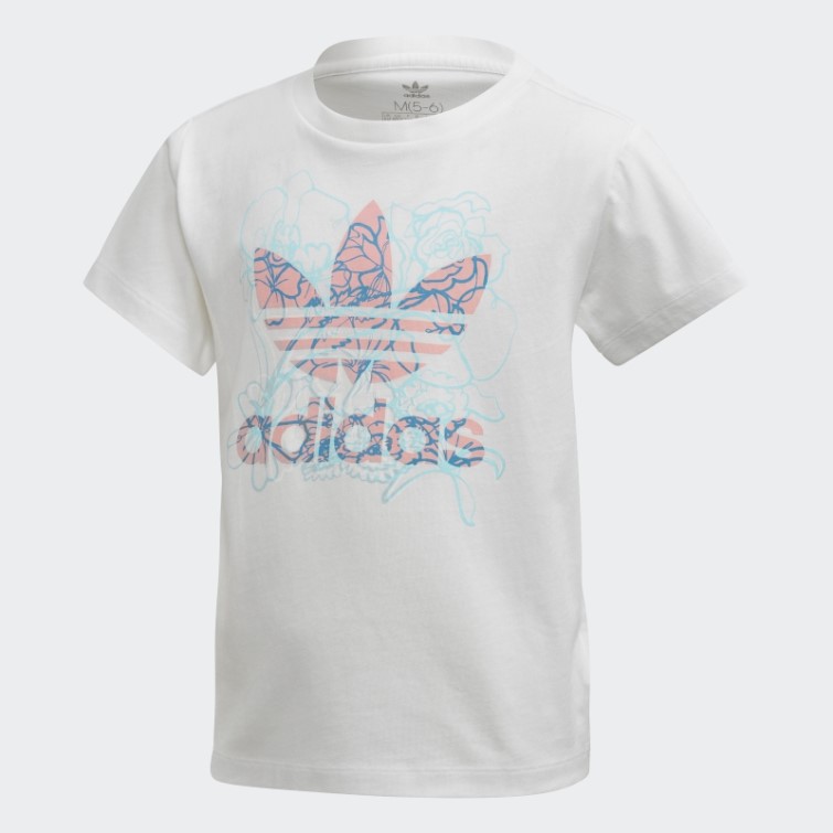 Tee Shirt Adidas Blanc