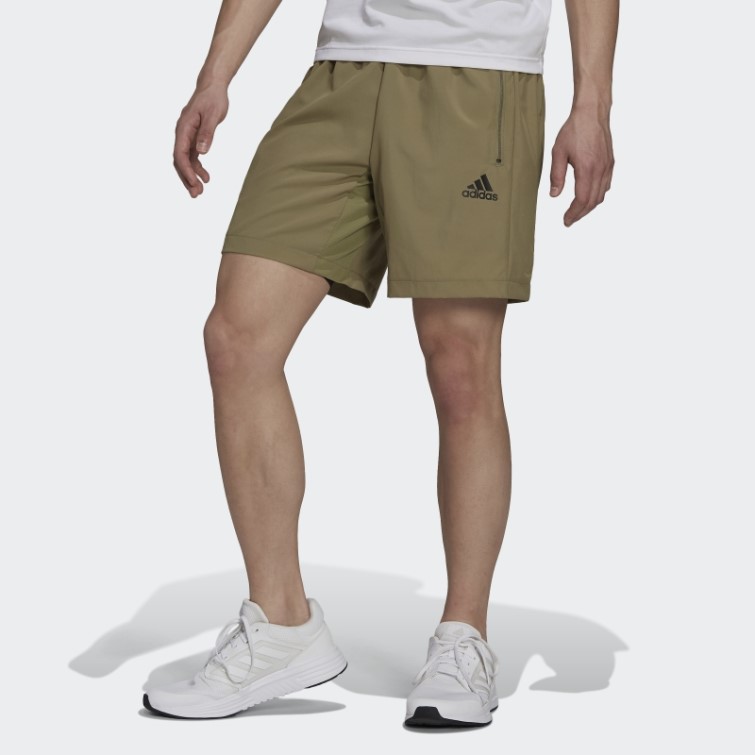 Aeroready Conçu Pour Déplacer Des Shorts De Sport Tissés Adidas Orbit Vert