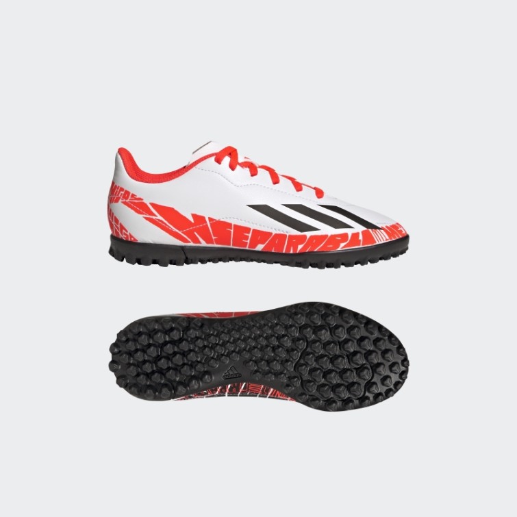 Chaussures Adidas X Speedportal Messi.4 Turf Blanc