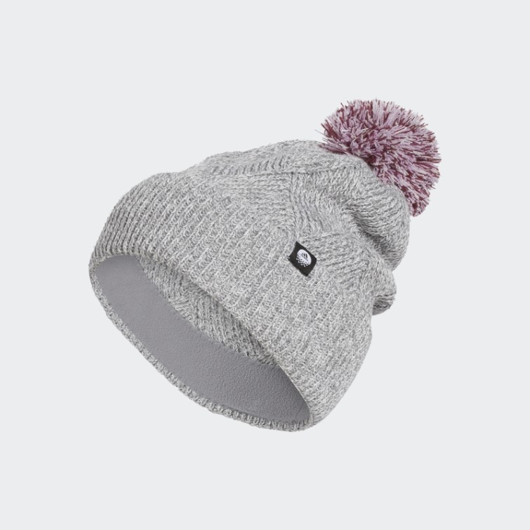 Adidas Bonnet Pompon Gris