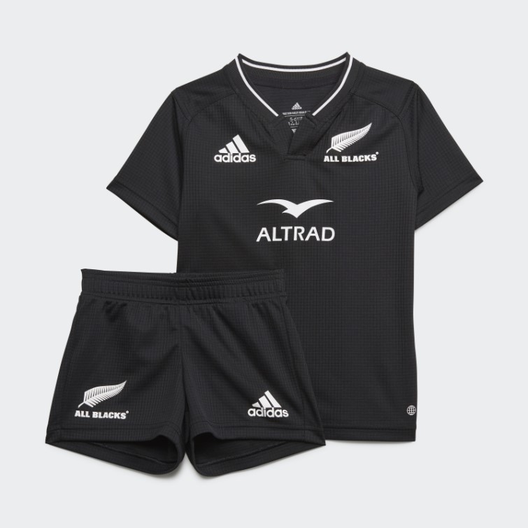 Adidas Mini Kit Domicile All Blacks Rugby Replica Noir
