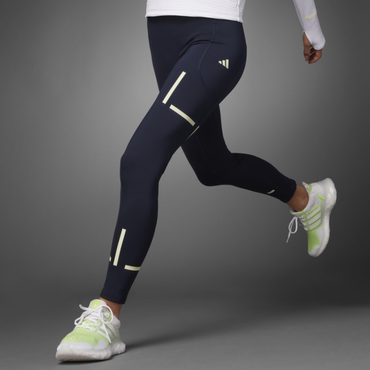 Adidas Ink Fast Impact Reflect At Night Legging De Course Long X-city