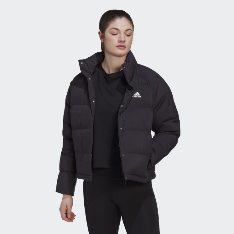Doudoune Décontractée Adidas Helionic Noire