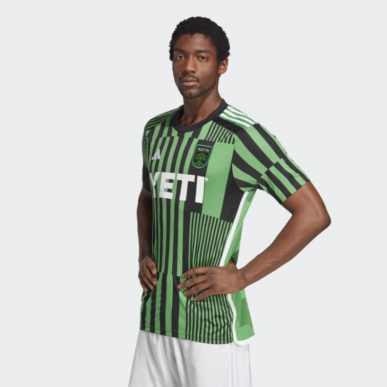 Maillot Domicile Adidas Austin Fc 23/24 Blanc Chaud