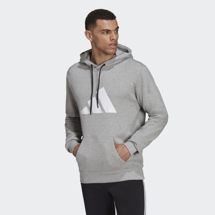 Future Icons Sweat à Capuche Graphique Avec Logo Gris Moyen Adidas