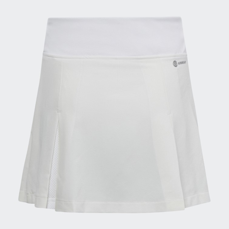Adidas Jupe Plissée Club Tennis Blanche