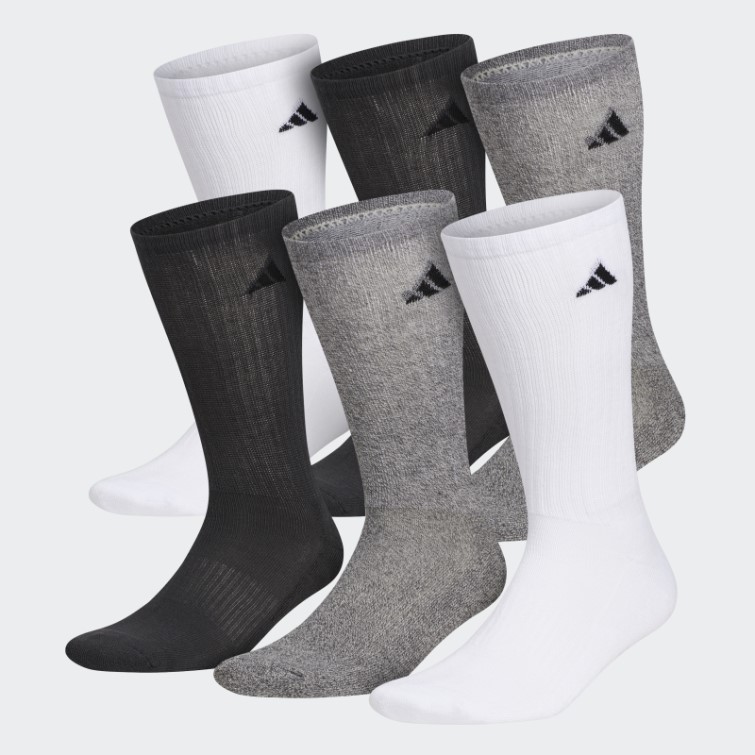 Chaussettes Athletic Crew 6 Paires Multicolore Adidas