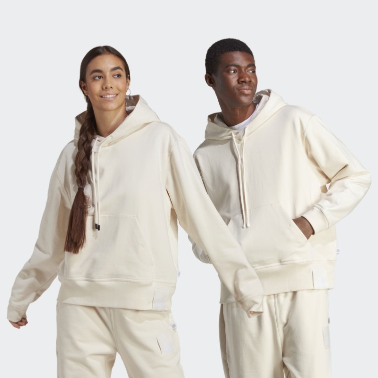 Sweat à Capuche Lounge En Molleton épais Non Teint Adidas