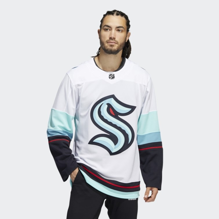Maillot Kraken Away Authentique Blanc Adidas