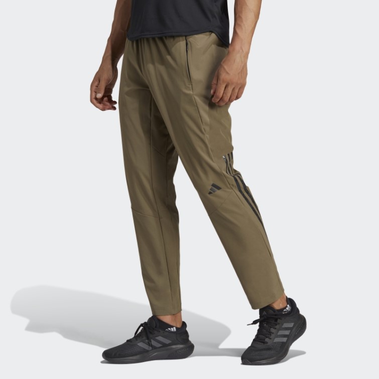 Adidas Olive Conçu Pour L'entraînement Pantalon Hiit De La Série Pro Organisé Par Cody Rigsby